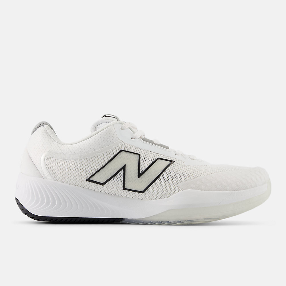 New Balance FuelCell 996v6 Shoes White with Black and Team Red